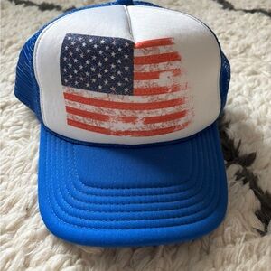 O’Neill American Flag Trucker Hat - Blue